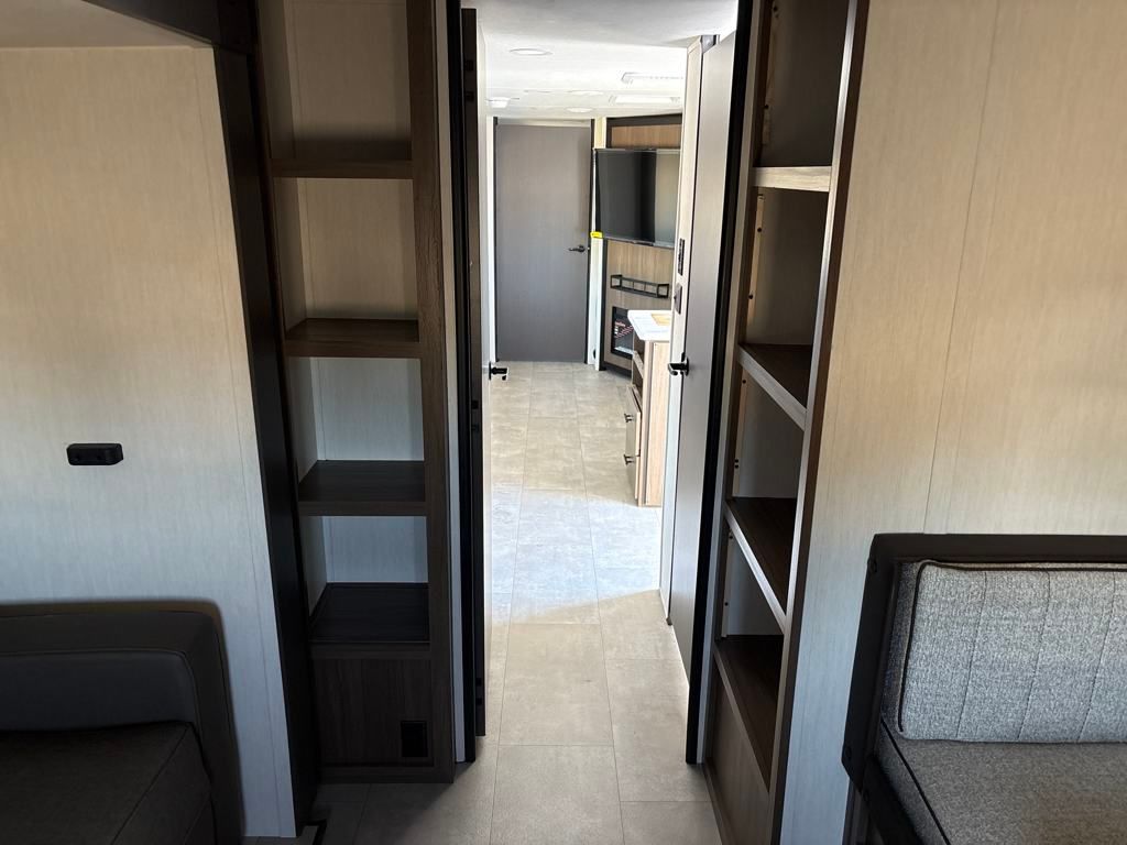 2026 Black/Gold Prime Time Tracer 295DB Travel Trailer