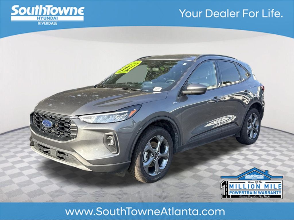Carbonized Gray Metallic 2025 Ford Escape SUV / Crossover All-Wheel Drive 8-Speed Automatic
