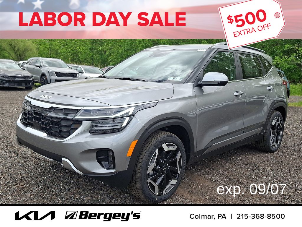 Steel Gray 2026 Kia Seltos SUV / Crossover All-Wheel Drive 8-Speed Automatic