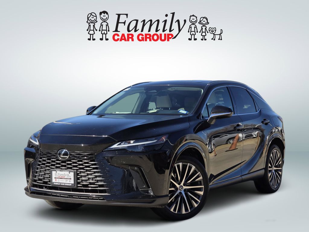 Black (Caviar) 2023 Lexus RX Hybrid 350h Premium AWD SUV / Crossover All-Wheel Drive Continuously Variable Transmission