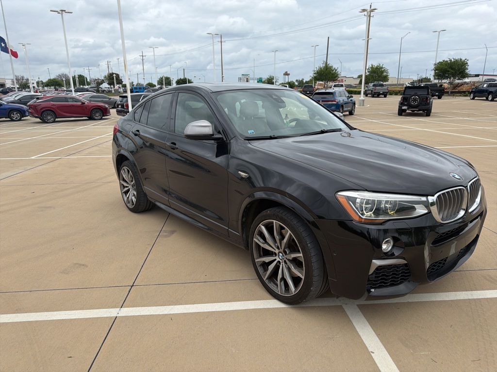 Black Sapphire Metallic 2018 BMW X4 M40i AWD SUV / Crossover All-Wheel Drive 8-Speed Automatic