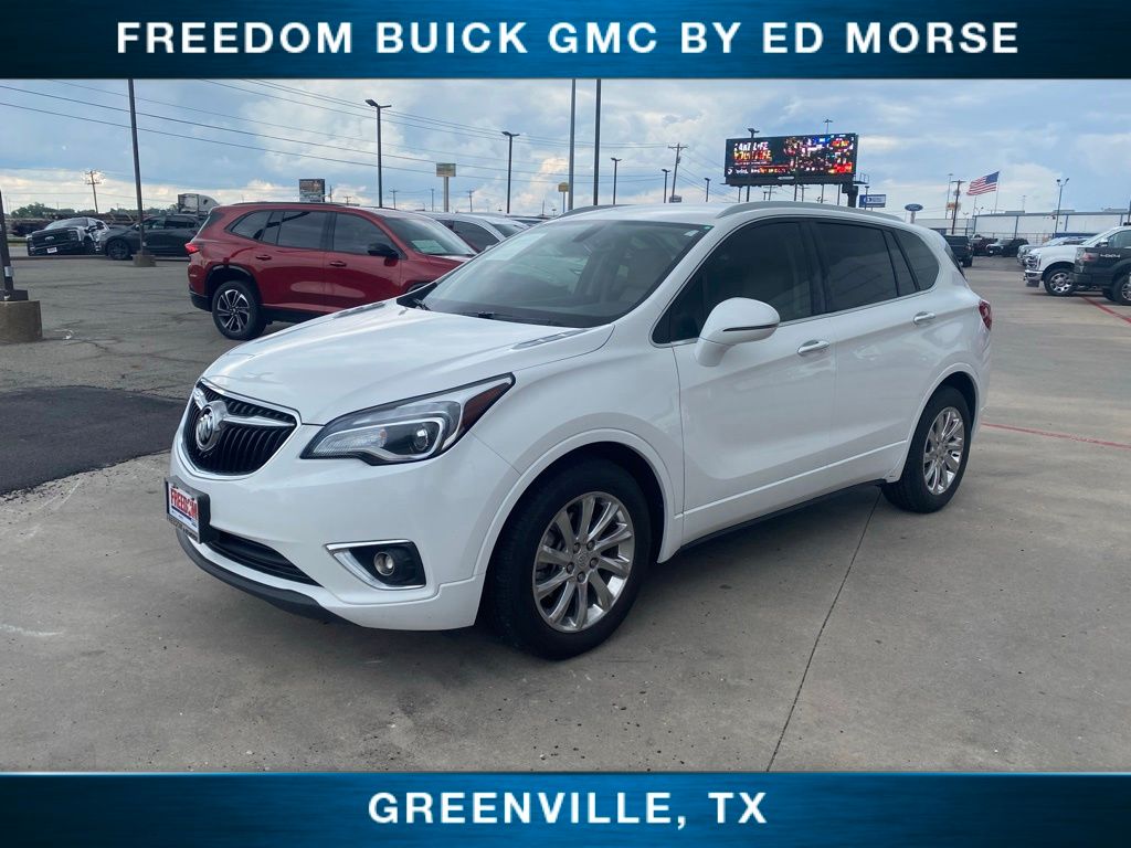 Summit White 2020 Buick Envision Essence FWD SUV / Crossover Front-Wheel Drive 6-Speed Automatic