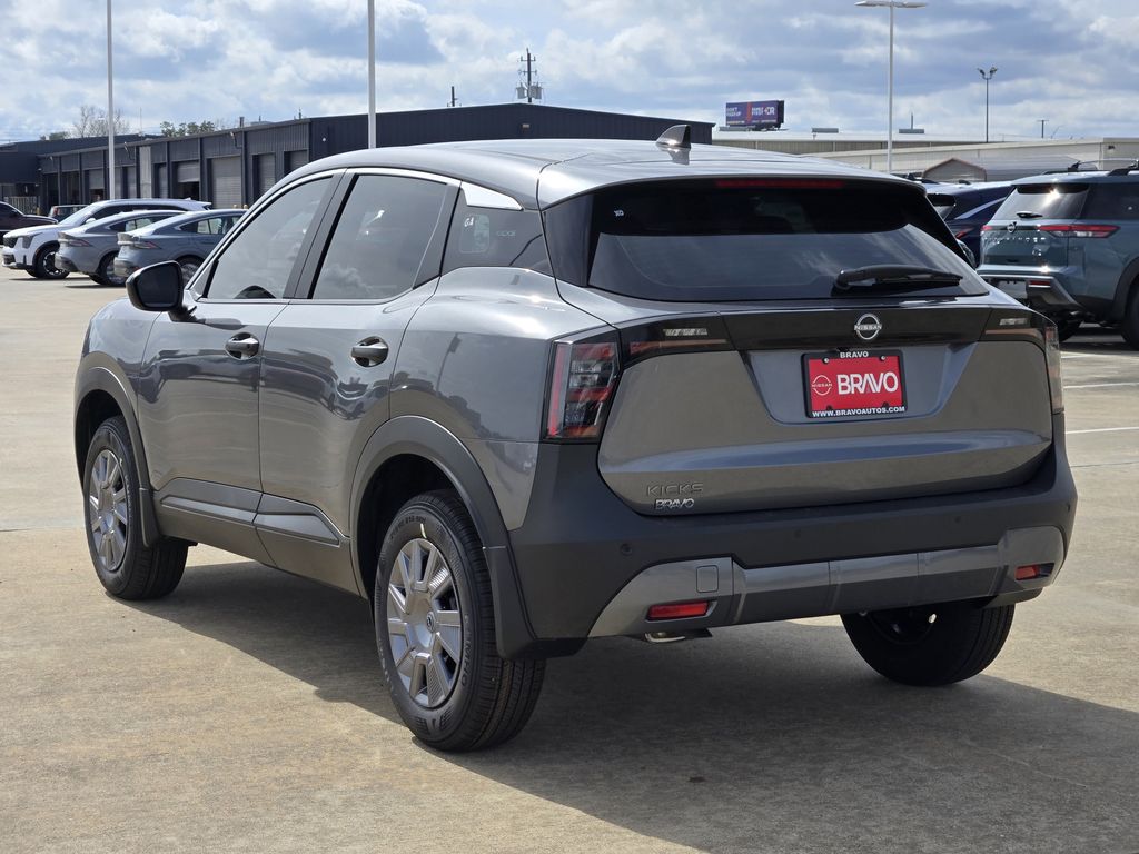 2026 Nissan Kicks S Gray at Bravo Nissan