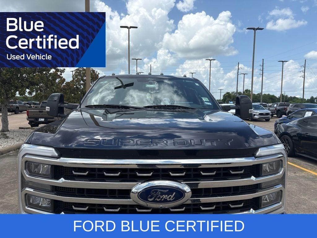 2024 Ford F-350SD King Ranch Blue at Central Houston Nissan