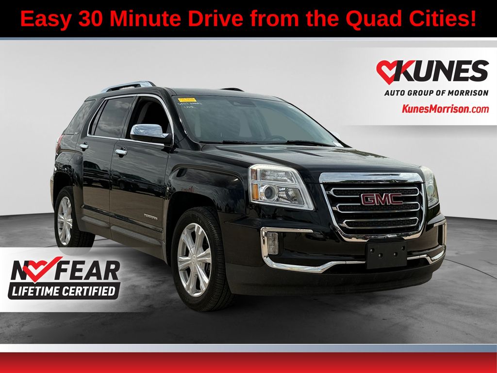Black (Ebony Twilight Metallic) 2016 GMC Terrain SUV / Crossover All-Wheel Drive 6-Speed Automatic