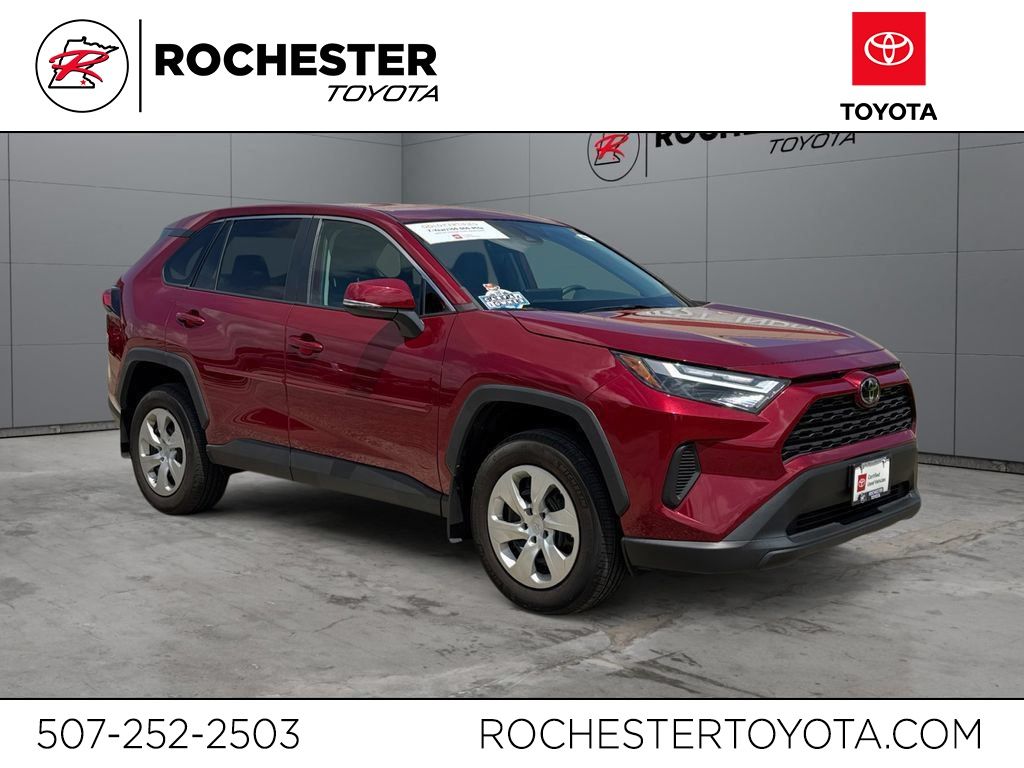 Red (Ruby Flare Pearl) 2023 Toyota RAV4 SUV / Crossover All-Wheel Drive 8-Speed Automatic