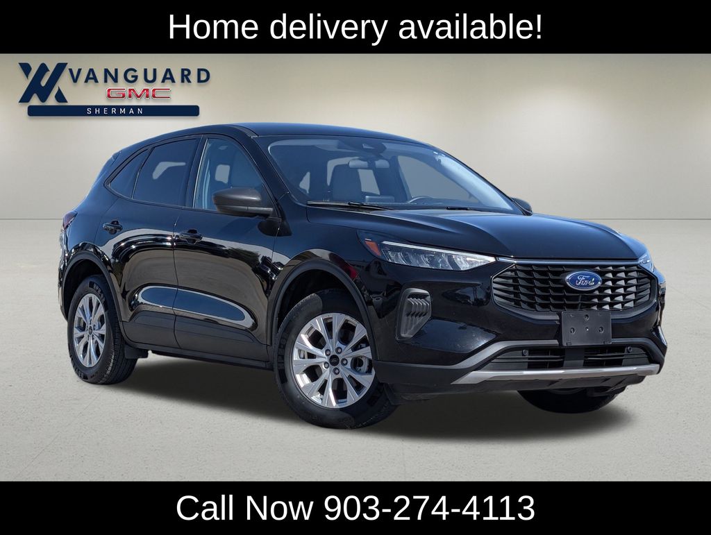 Black Metallic 2025 Ford Escape SUV / Crossover All-Wheel Drive 8-Speed Automatic