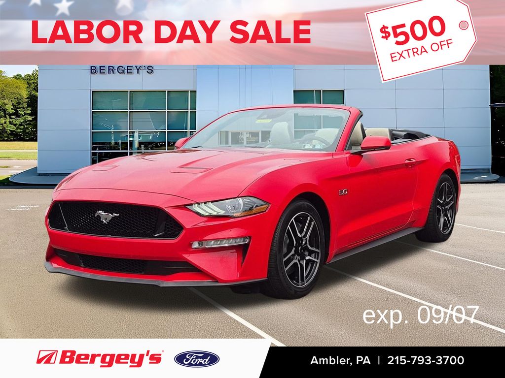  2019 Ford Mustang GT Premium Convertible RWD   