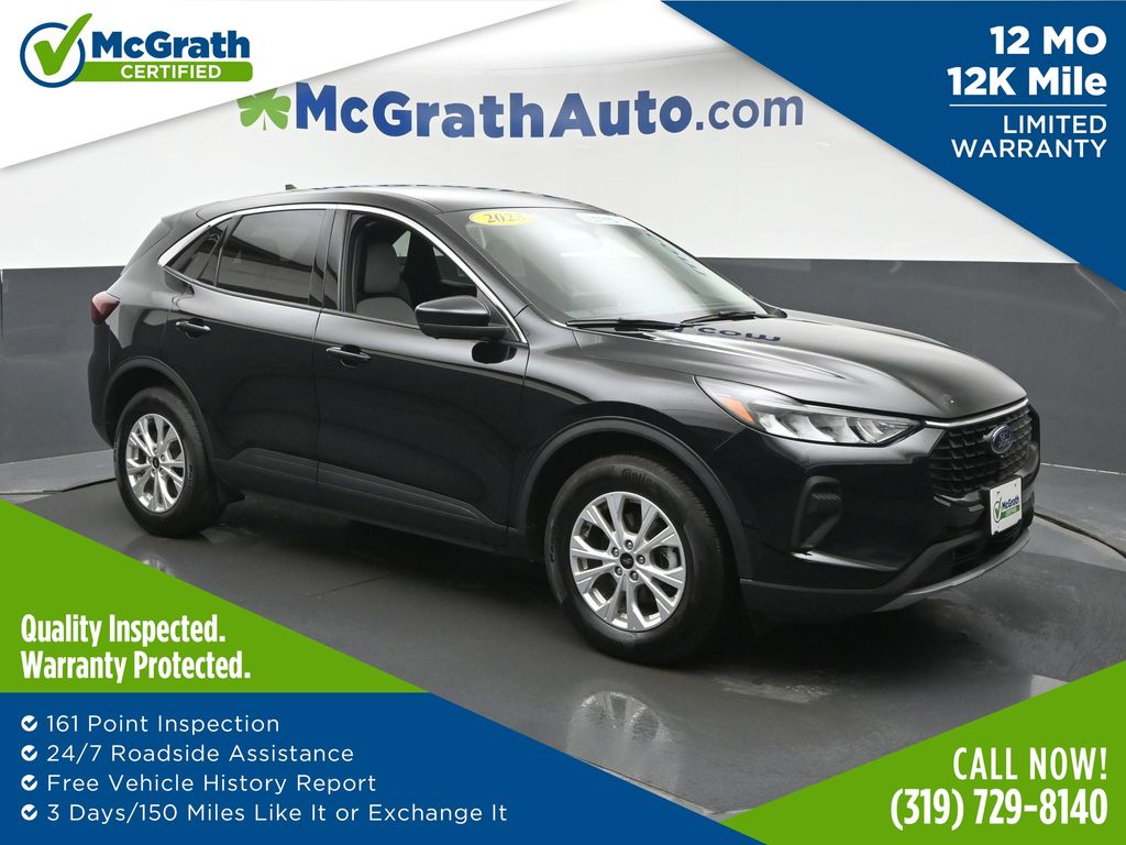 Black Metallic 2023 Ford Escape SUV / Crossover All-Wheel Drive 8-Speed Automatic
