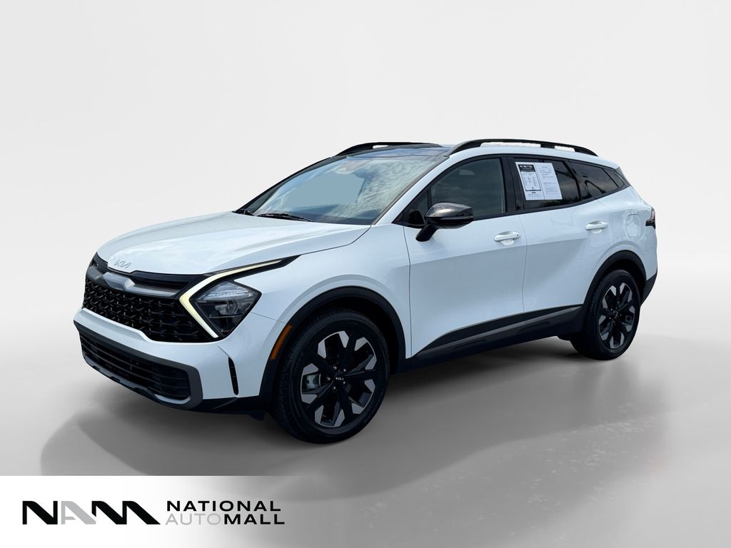 Snow White Pearl 2023 Kia Sportage Hybrid Plug-In X-Line AWD SUV / Crossover All-Wheel Drive 6-Speed Automatic