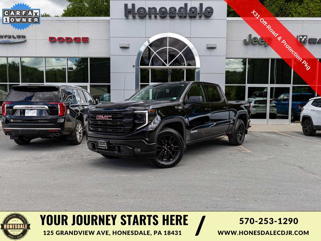 Onyx Black 2025 GMC Sierra 1500 Pickup Truck Four-Wheel Drive Automatic