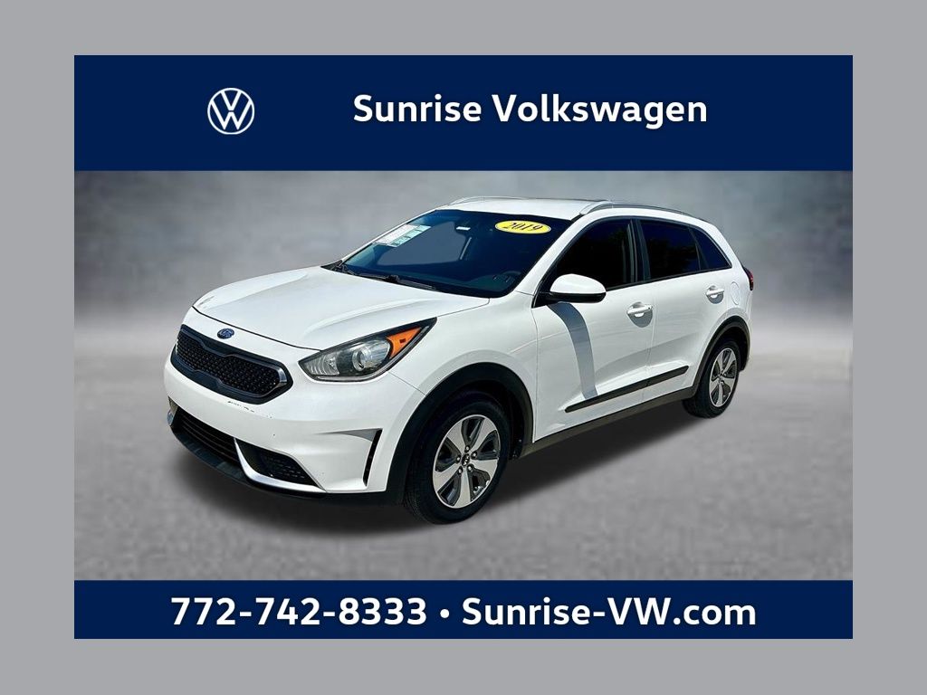 Snow White Pearl 2019 Kia Niro SUV / Crossover Front-Wheel Drive 6-Speed Dual Clutch