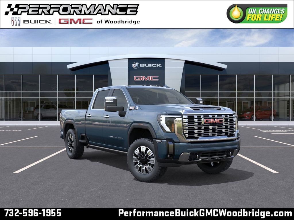 Downpour Metallic 2026 GMC Sierra 3500HD Pickup Truck Four-Wheel Drive Automatic
