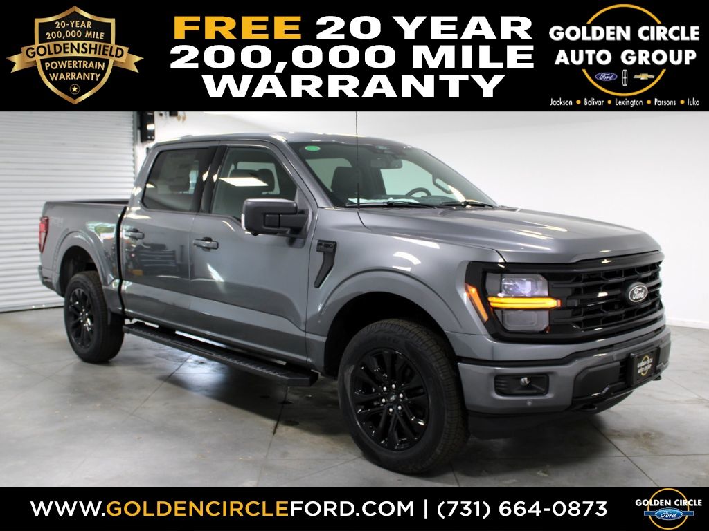 Carbonized Gray Metallic 2026 Ford F-150 Pickup Truck Four-Wheel Drive Automatic
