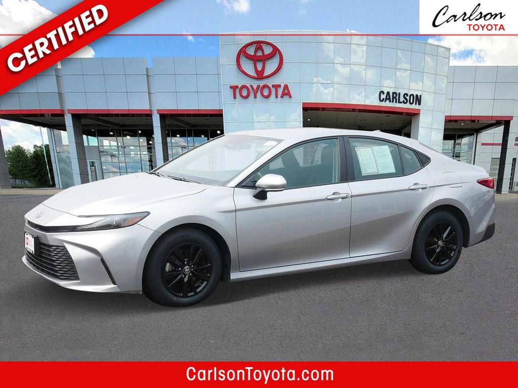 Celestial Silver Metallic 2025 Toyota Camry Sedan Front-Wheel Drive Continuously Variable Transmission