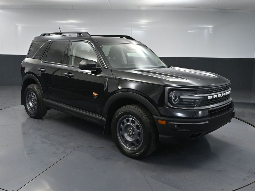 Shadow Black 2021 Ford Bronco Sport SUV / Crossover All-Wheel Drive 8-Speed Automatic