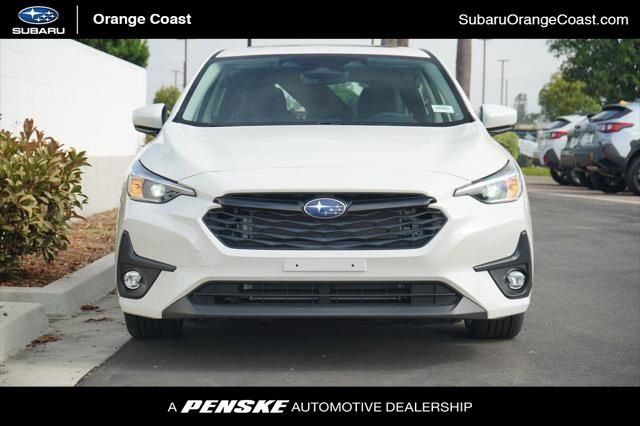 Crystal White Pearl 2025 Subaru Impreza Wagon All-Wheel Drive Continuously Variable Transmission
