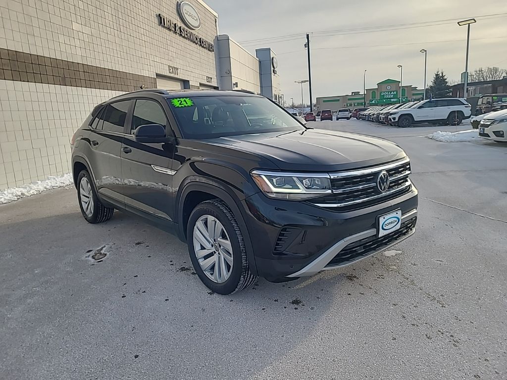used 2021 Volkswagen Atlas Cross Sport car, priced at $22,475