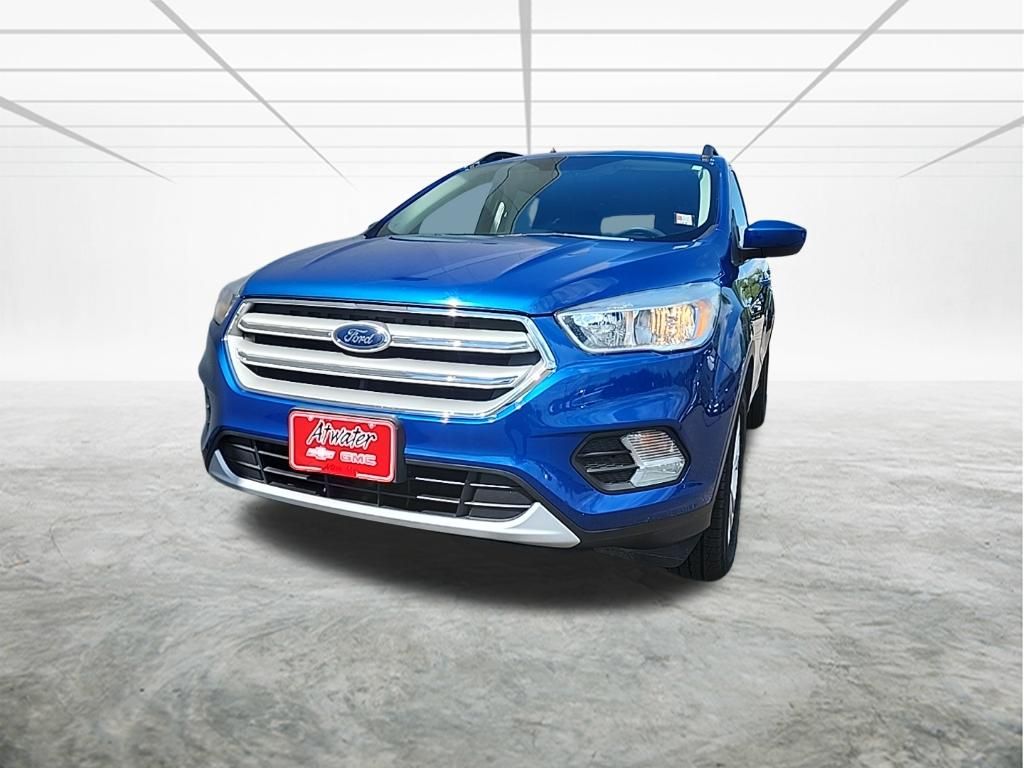 Lightning Blue Metallic 2018 Ford Escape SUV / Crossover All-Wheel Drive 6-Speed Automatic