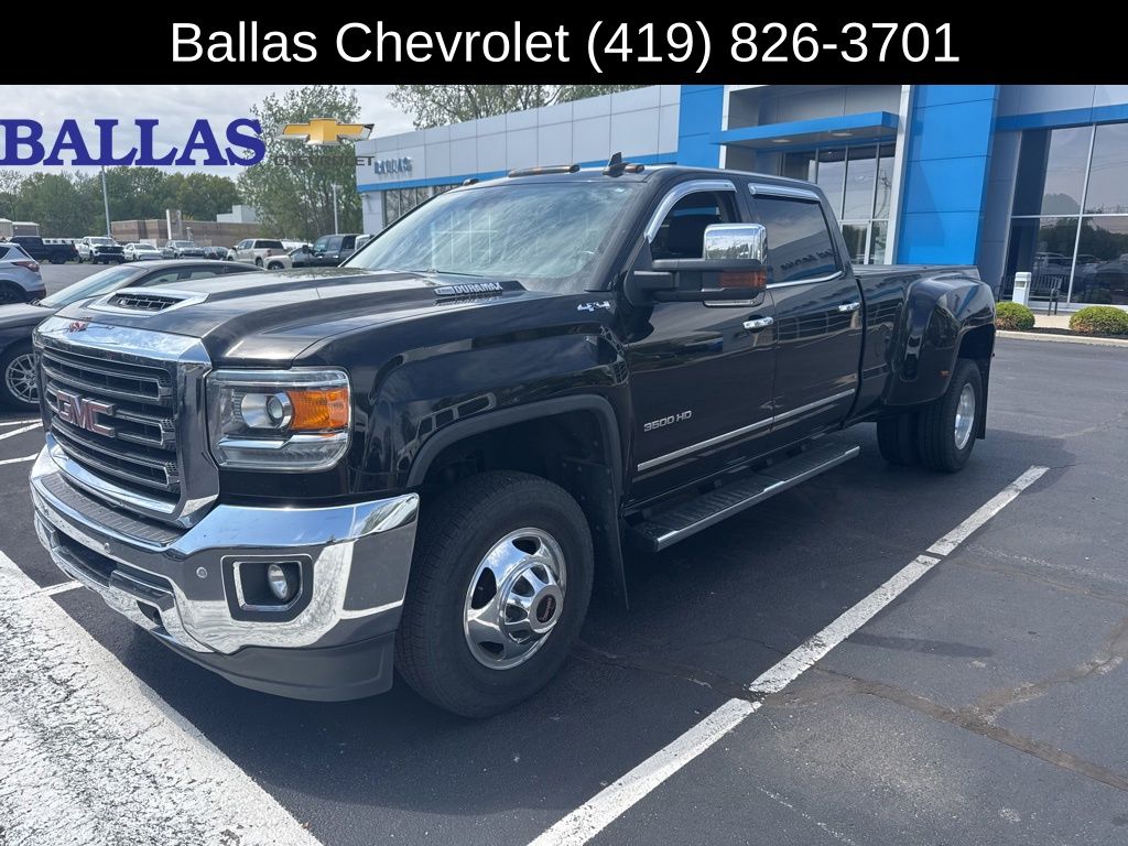 2019 GMC Sierra 3500HD SLT Crew Cab 4WD Pickup Truck Four-Wheel Drive 6-Speed Automatic