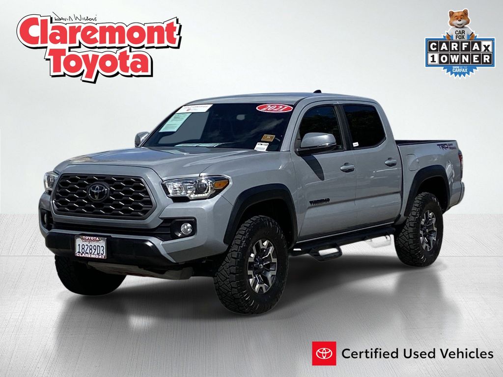 Cement 2021 Toyota Tacoma TRD Off Road Double Cab RWD Pickup Truck 4X2 6-Speed Automatic