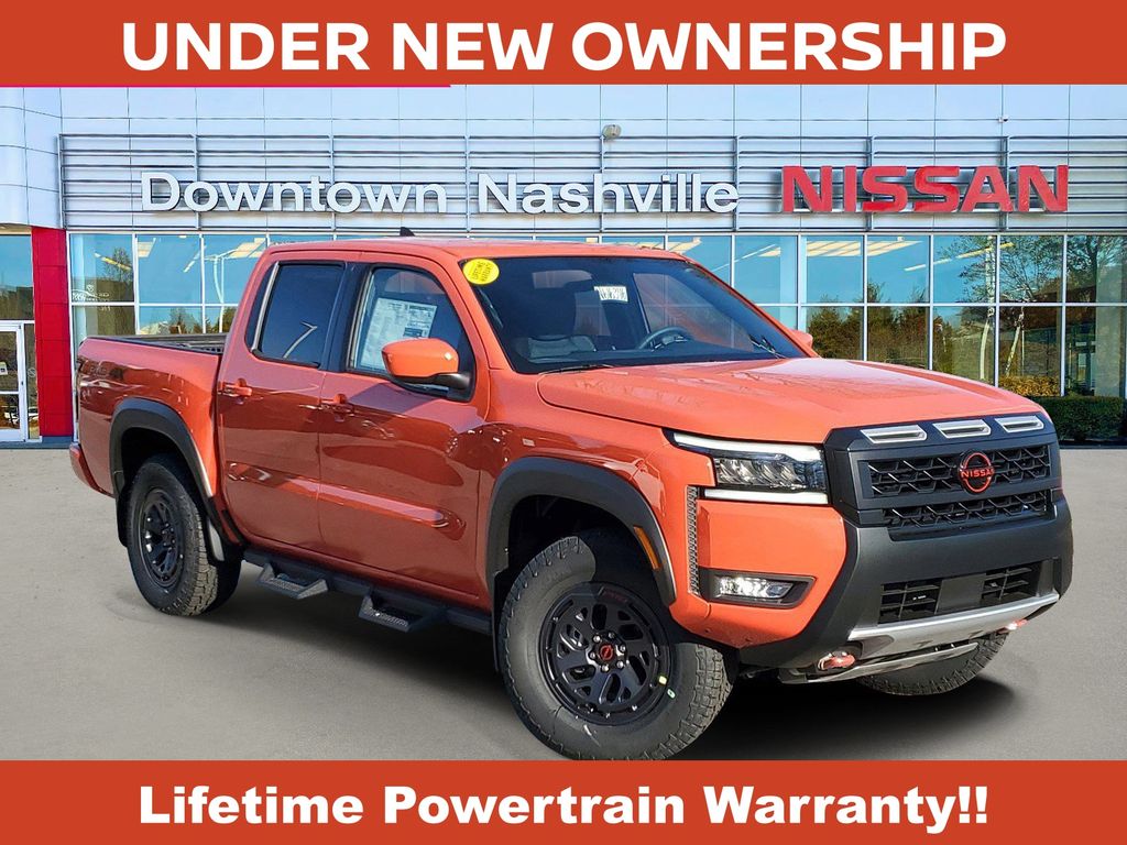 2026 Nissan Frontier PRO-4X Crew Cab 4WD Pickup Truck Four-Wheel Drive 9-Speed Automatic Overdrive