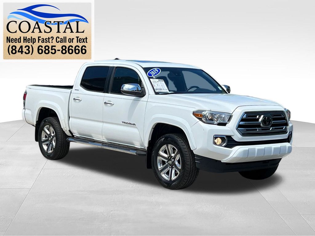 2019 Toyota Tacoma Limited White at Bob King Buick GMC