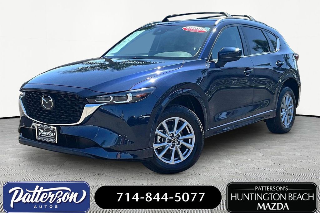 Deep Crystal Blue Mica 2025 Mazda CX-5 2.5 S Select AWD SUV / Crossover All-Wheel Drive 6-Speed Automatic