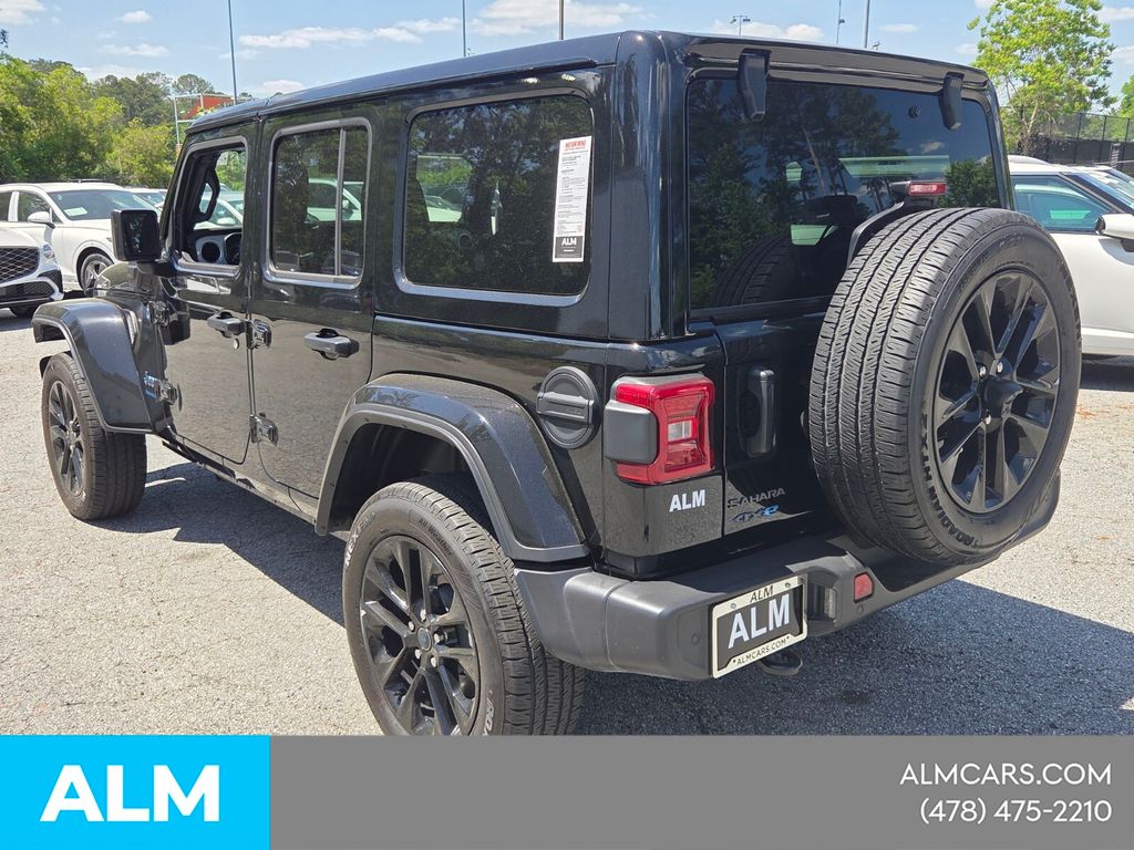 Used 2025 Black Jeep Sahara 4xe image 13