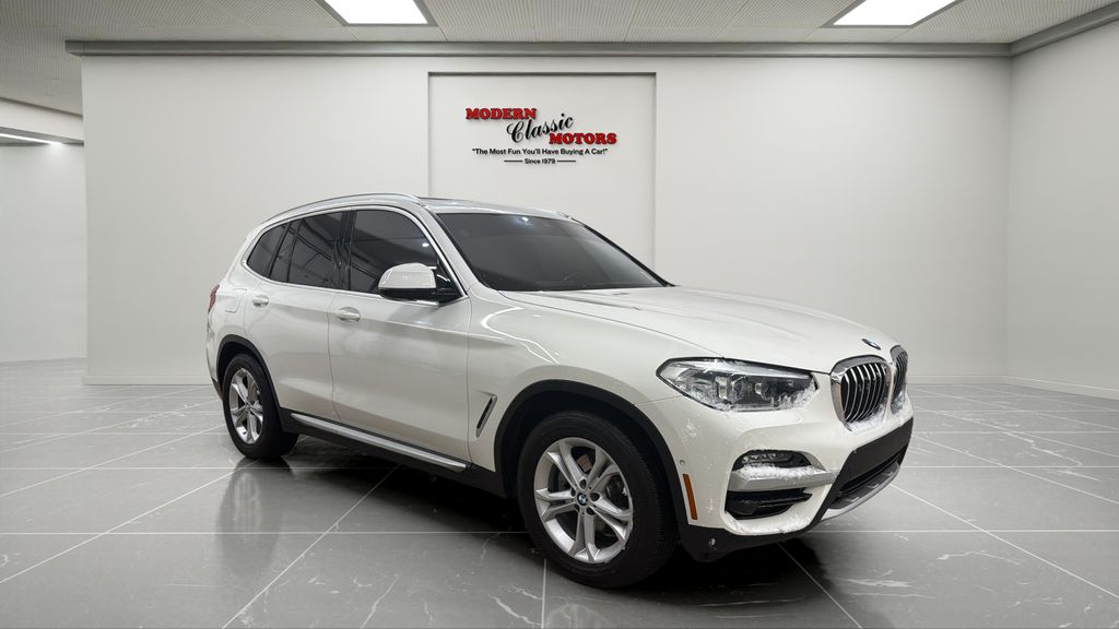 Alpine White 2020 BMW X3 xDrive30i AWD SUV / Crossover All-Wheel Drive 8-Speed Automatic