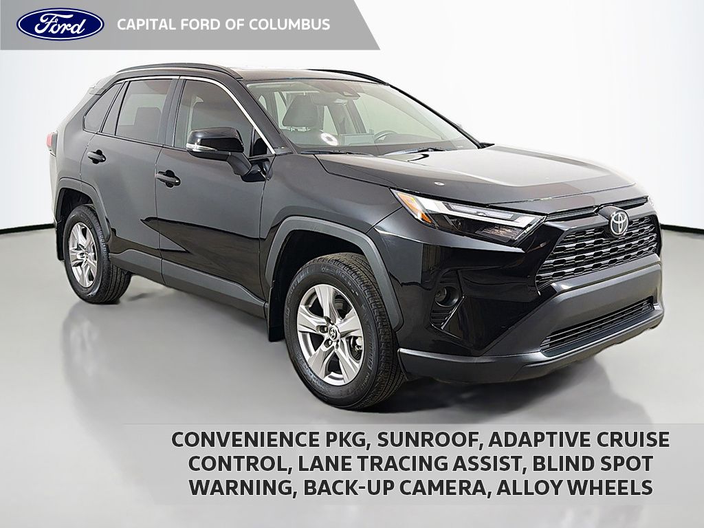 Midnight Black Metallic 2025 Toyota RAV4 SUV / Crossover Front-Wheel Drive 8-Speed Automatic