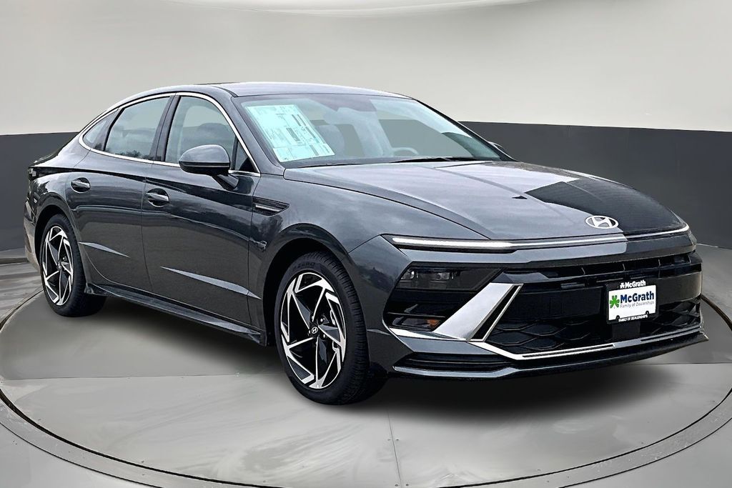 Portofino Gray 2026 Hyundai Sonata SEL Sport FWD Sedan Front-Wheel Drive 8-Speed Automatic