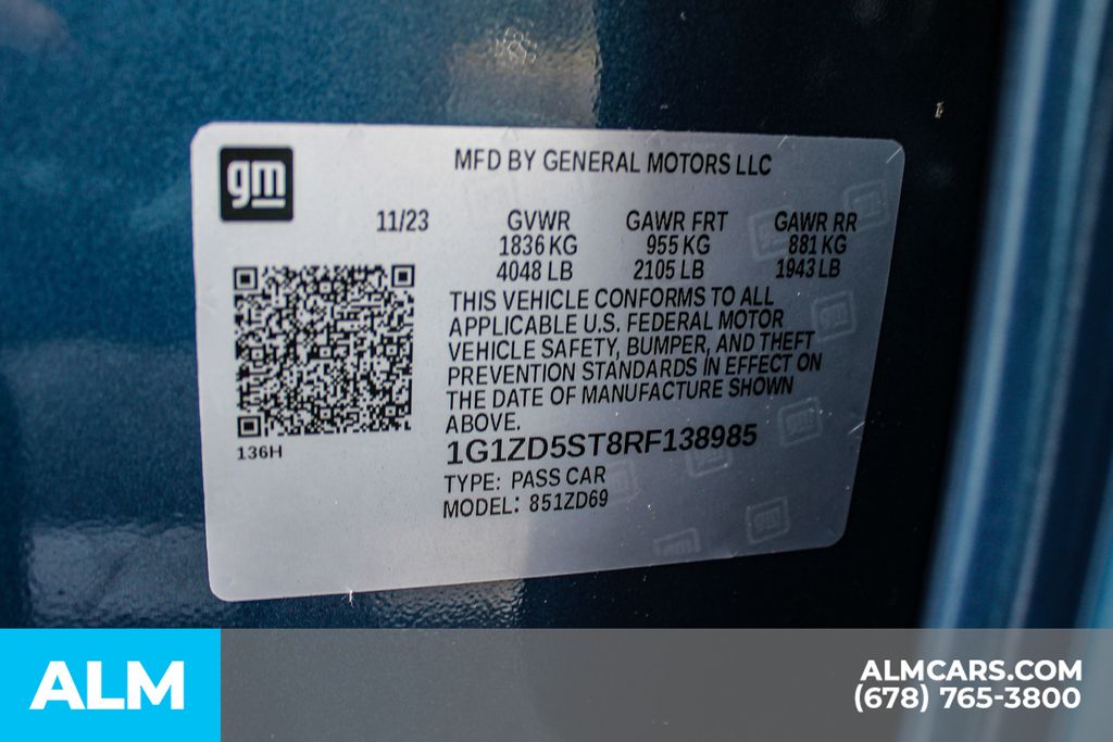 Used 2024 Blue Chevrolet LT image 37