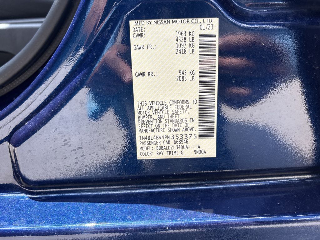 2023 Nissan Altima 2.5 S Blue at DeMontrond Automotive Group