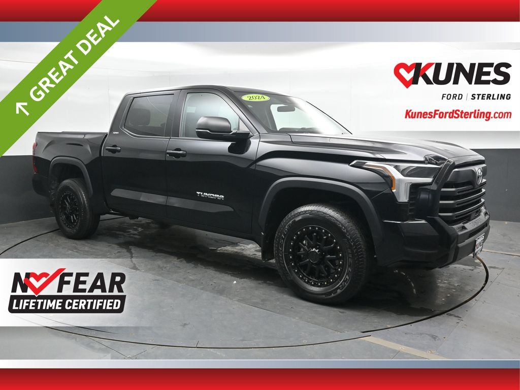 Magnetic Gray Metallic 2024 Toyota Tundra Pickup Truck Four-Wheel Drive Automatic