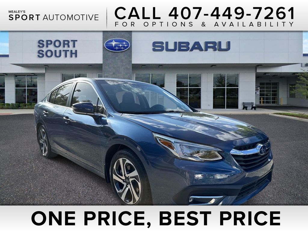 Abyss Blue Pearl 2022 Subaru Legacy Limited AWD Sedan All-Wheel Drive Continuously Variable Transmission