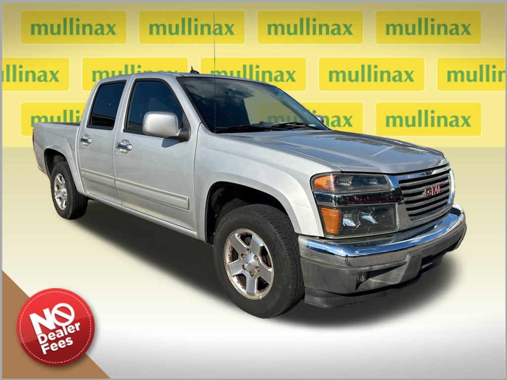 Pure Silver Metallic 2012 GMC Canyon Pickup Truck 4X2 4-Speed Automatic Overdrive