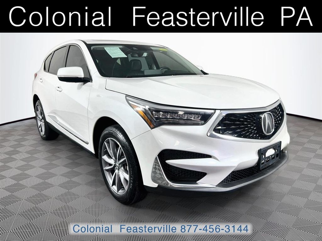White 2020 Acura RDX SH-AWD with Technology Package SUV / Crossover All-Wheel Drive Automatic
