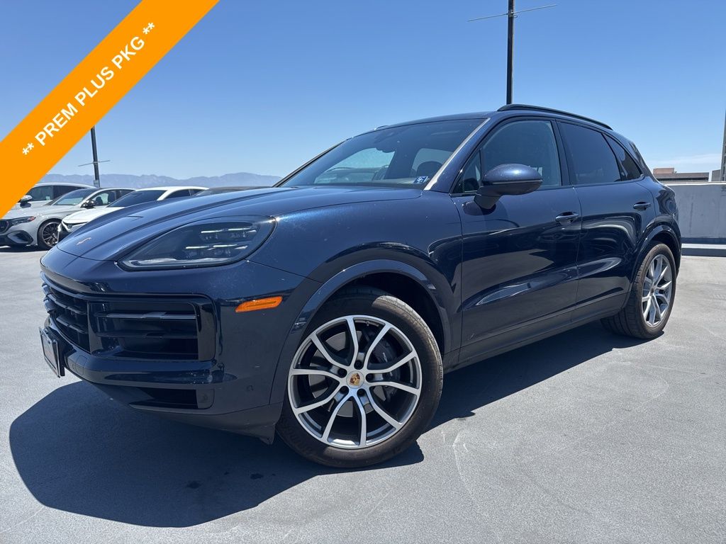 Algarve Blue Metallic 2024 Porsche Cayenne AWD SUV / Crossover All-Wheel Drive 8-Speed Automatic