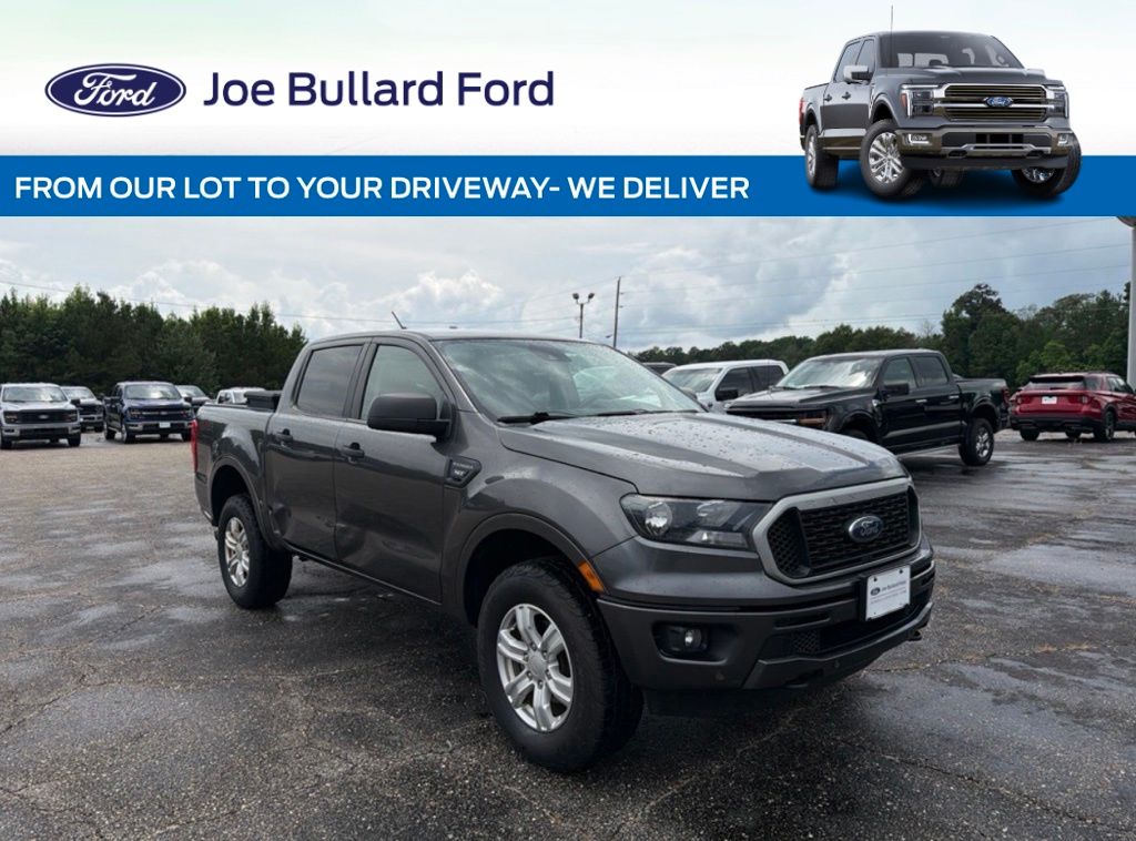 Gray (Magnetic) 2019 Ford Ranger Pickup Truck Four-Wheel Drive Automatic