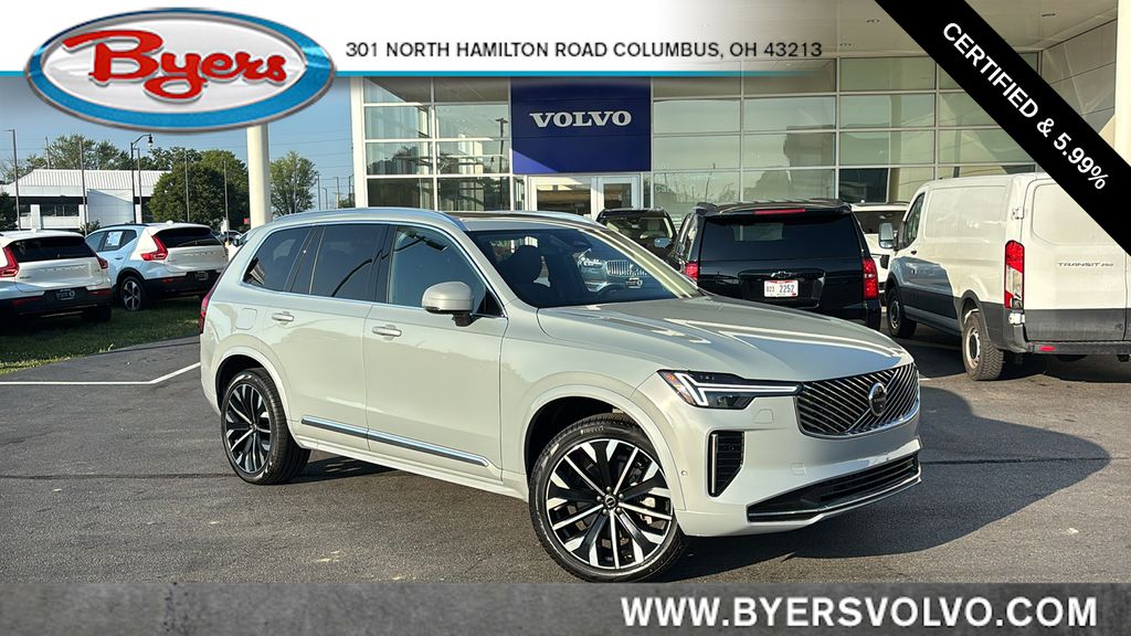 Gray (Vapour Grey Metallic) 2026 Volvo XC90 SUV / Crossover All-Wheel Drive Automatic