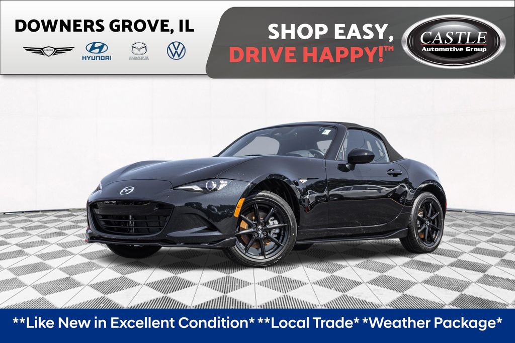 Jet Black Mica 2026 Mazda MX-5 Miata Convertible Rear-Wheel Drive 6-Speed Manual