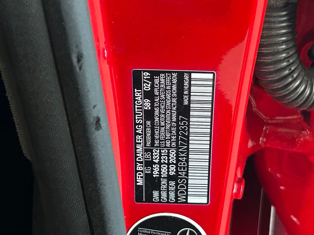 Used 2019 Red Mercedes-Benz CLA 250 image 45
