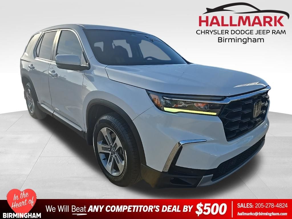 Platinum White Pearl 2023 Honda Pilot EX-L FWD SUV / Crossover Front-Wheel Drive Automatic