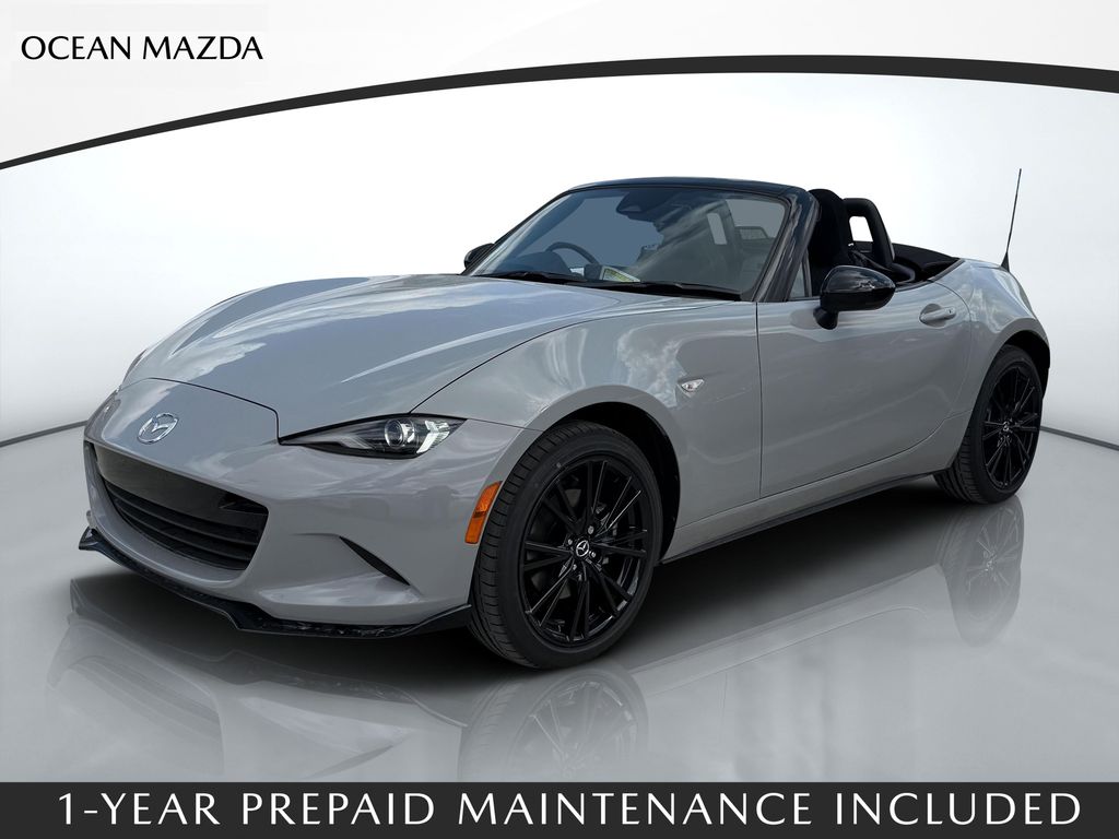 Aero Gray Metallic 2026 Mazda MX-5 Miata Convertible Rear-Wheel Drive 6-Speed Manual