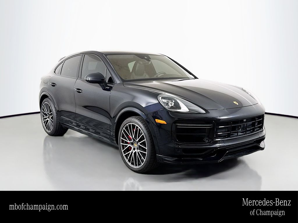 Jet Black Metallic 2020 Porsche Cayenne Coupe Coupe All-Wheel Drive 8-Speed Automatic