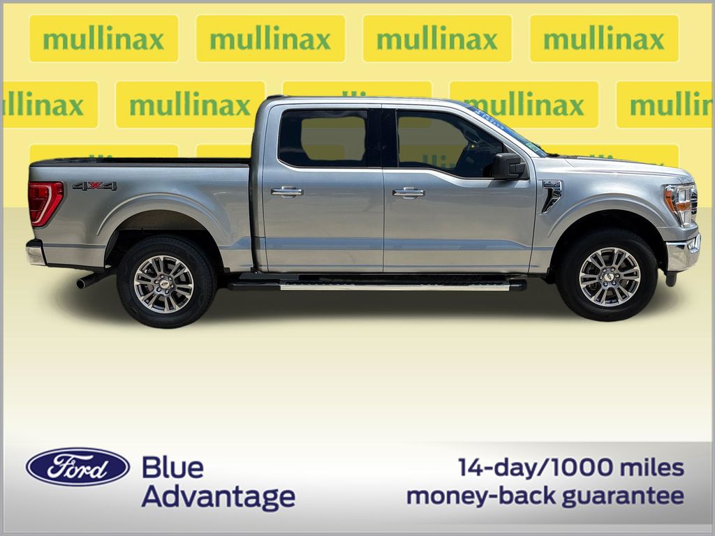 Certified Used 2022 Silver Ford XLT image 2