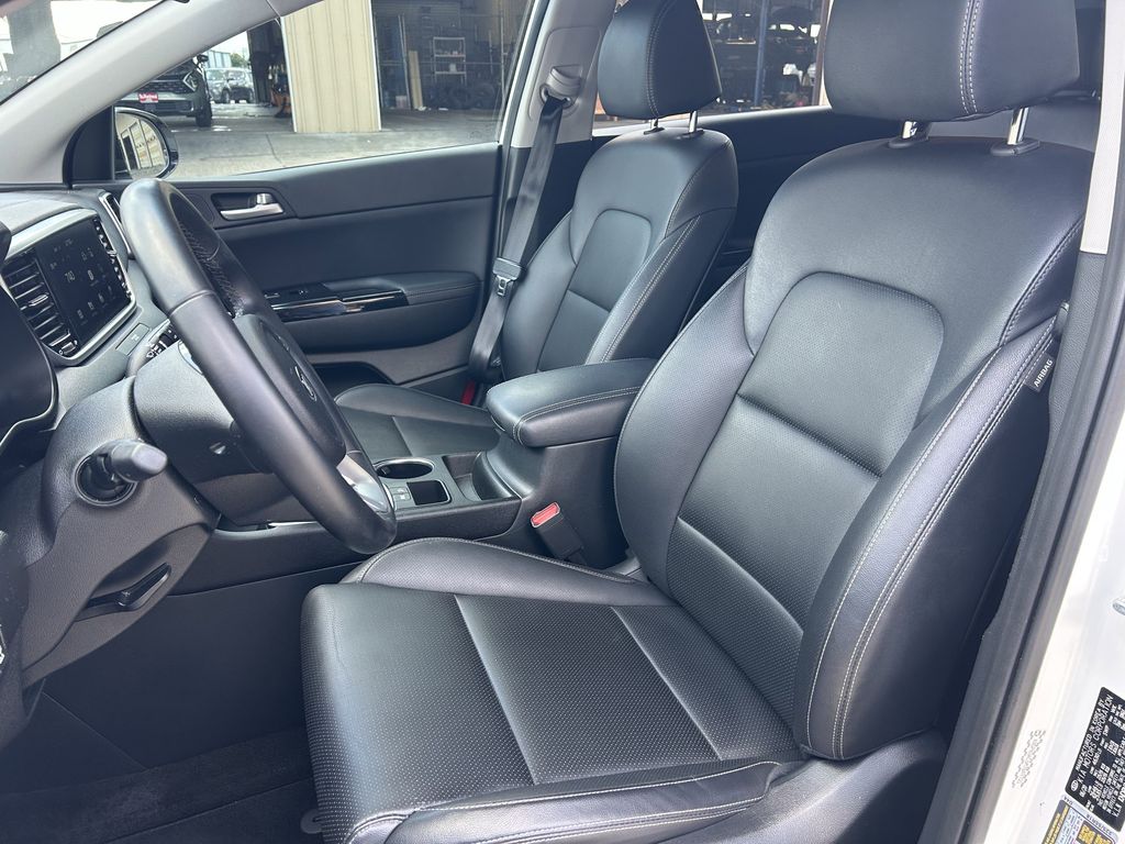 2021 Kia Sportage EX White at DeMontrond Automotive Group