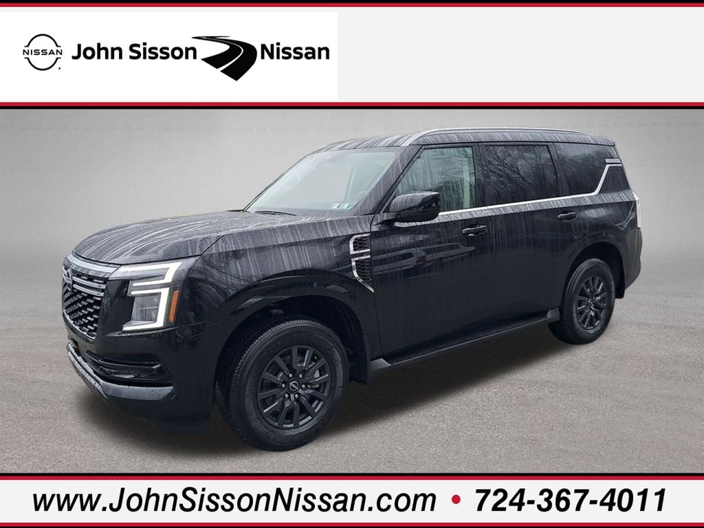 2026 Nissan Armada SV Black at John Sisson Motors