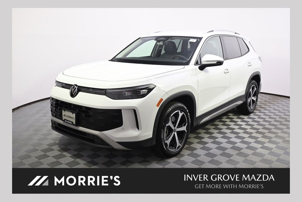 Pure White 2026 Volkswagen Tiguan SUV / Crossover All-Wheel Drive 8-Speed Automatic